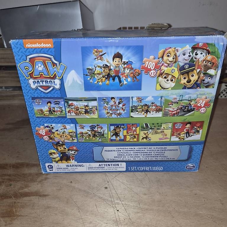 Puzzle: Puzzles multiples Pat Patrouille – Usato da Conthey venduto da VioletteM