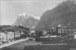 Grindelwald BE // 1919 mit Wetterhorn