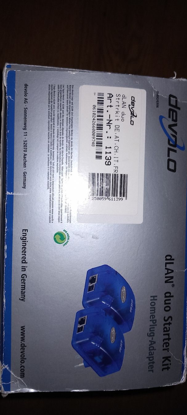 Devolo Laufwerke & Adapter: Devolo dLAN duo Starter Kit – Gebraucht aus Suberg von AmStaffDaddy 3