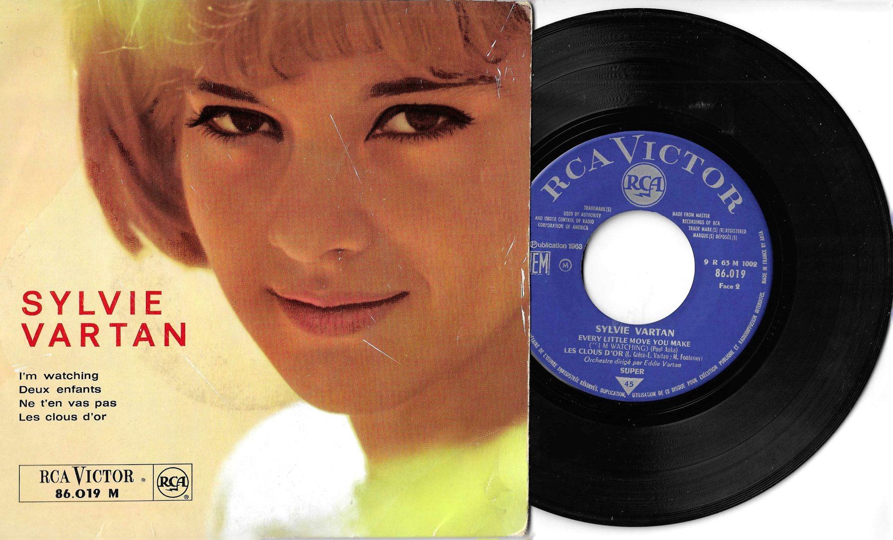 Dischi in vinile: Sylvie Vartan EP - I'm Watching You – Usato da Savagnier venduto da Ne2065