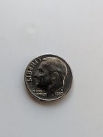USA Münze 1 Dime 1980 D Roosevelt 
