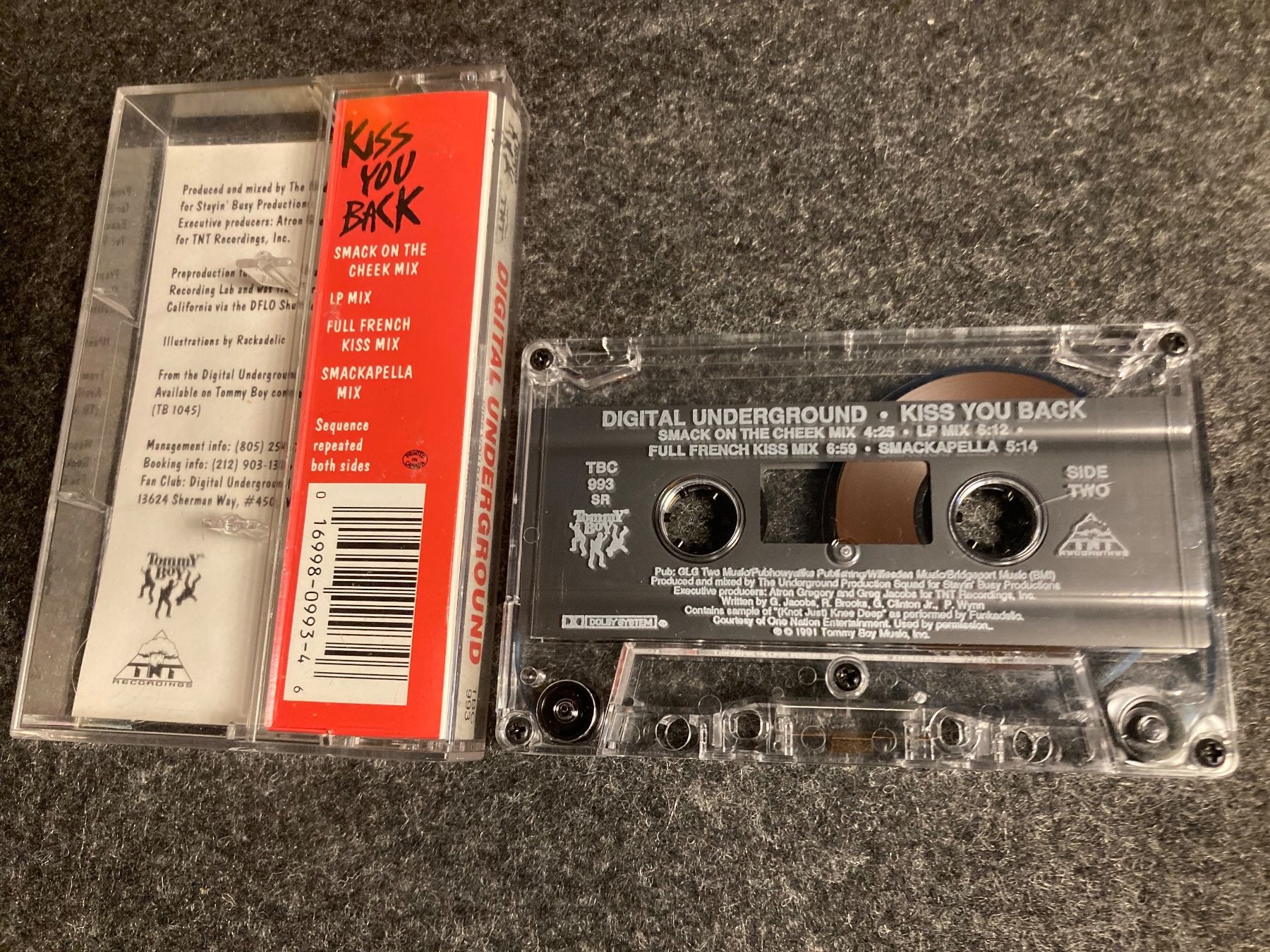 Musicassette: Digital Underground - Kiss You Back (MC) – Usato da Fribourg venduto da Karushi 4