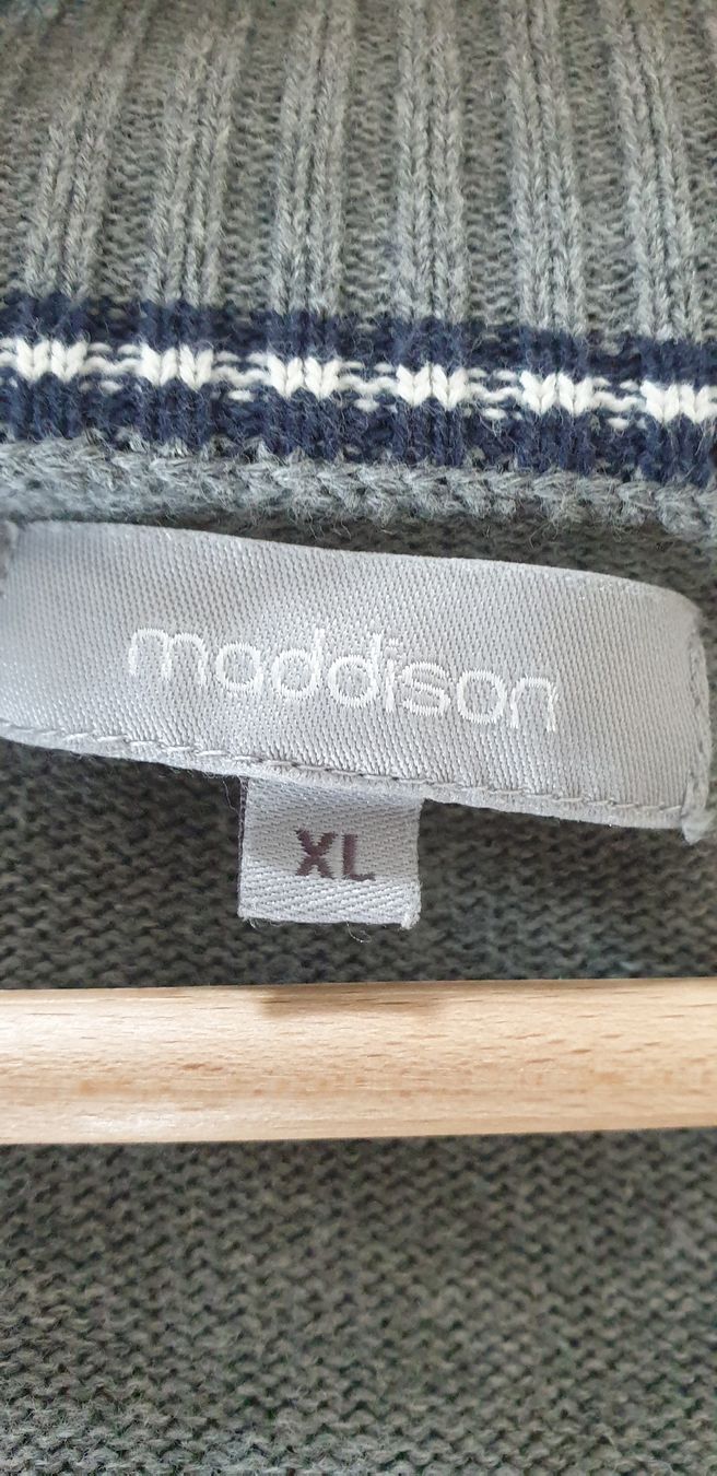 Maddison Jacken: Herren Strickjacke Maddison Gr. XL grau meliert – Gebraucht aus Richterswil von Bardock0124 2