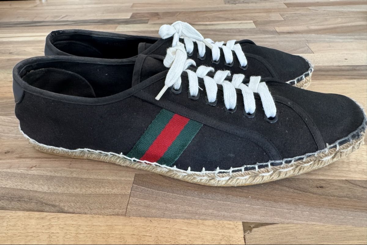 Gucci Herrenschuhe: GUCCI Espadrille-Sneaker Gr. 41 – Gebraucht aus Bern von Arecibo07