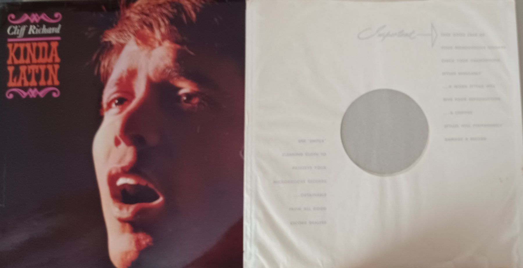 Schallplatten: 4× LP Cliff Richard 60er Pop UK – Gebraucht aus Hägendorf von Plattenhardt 7