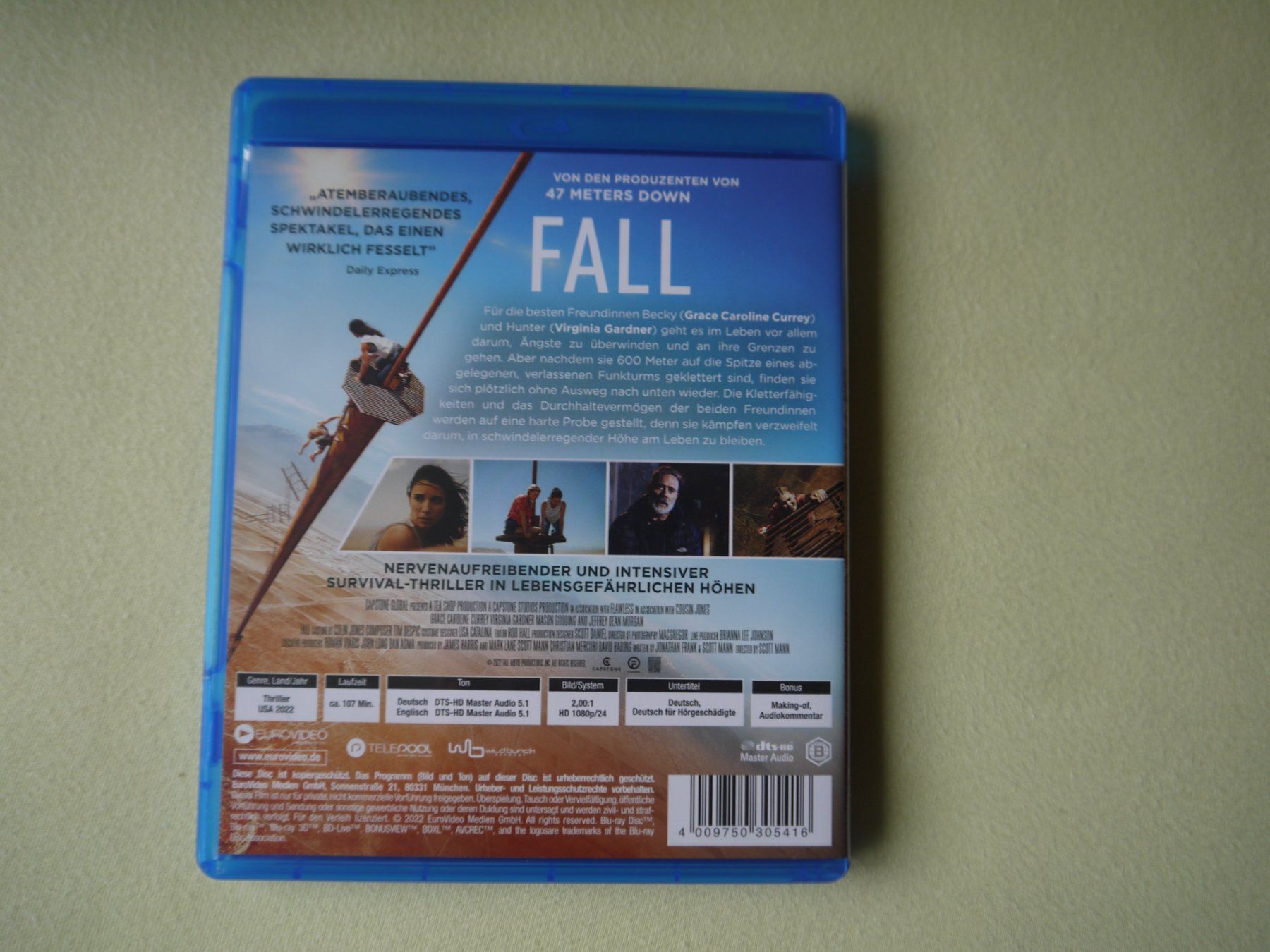 Tutti i DVDs: FALL – Usato da Hagendorn venduto da Blaf 1