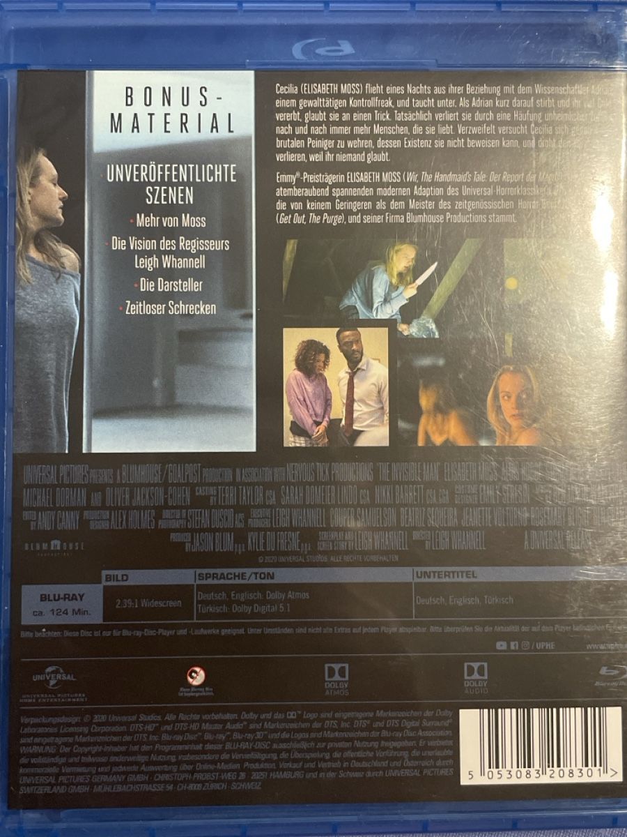 Tutti i DVDs: Der Unsichtbare (2020) – Nuovo (secondo la descrizione) da Waldenburg venduto da Gonzo8 1