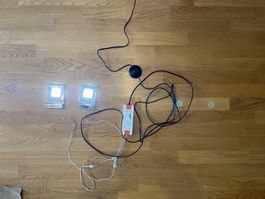 LED Set Regalleuchten CNS spiegelopliert