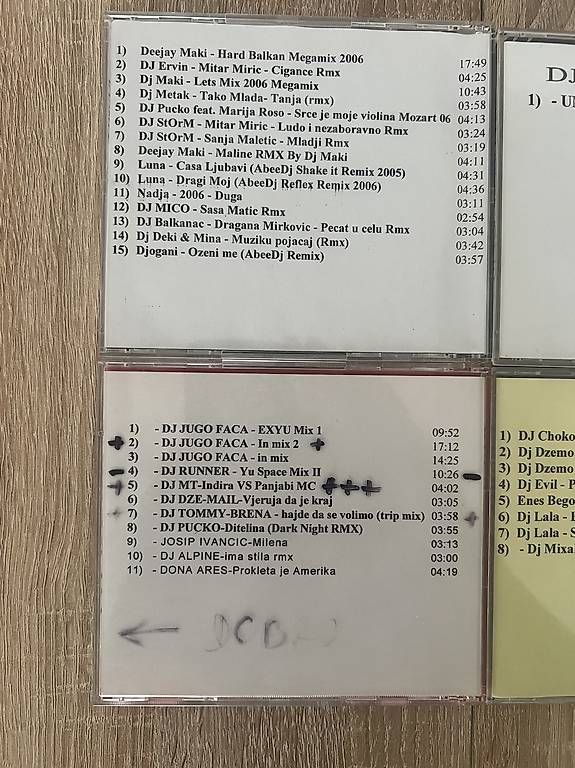 CDs: Balkan Megamix x Remix 1 rare 4 cds – Gebraucht aus Zofingen von Kolega01 2