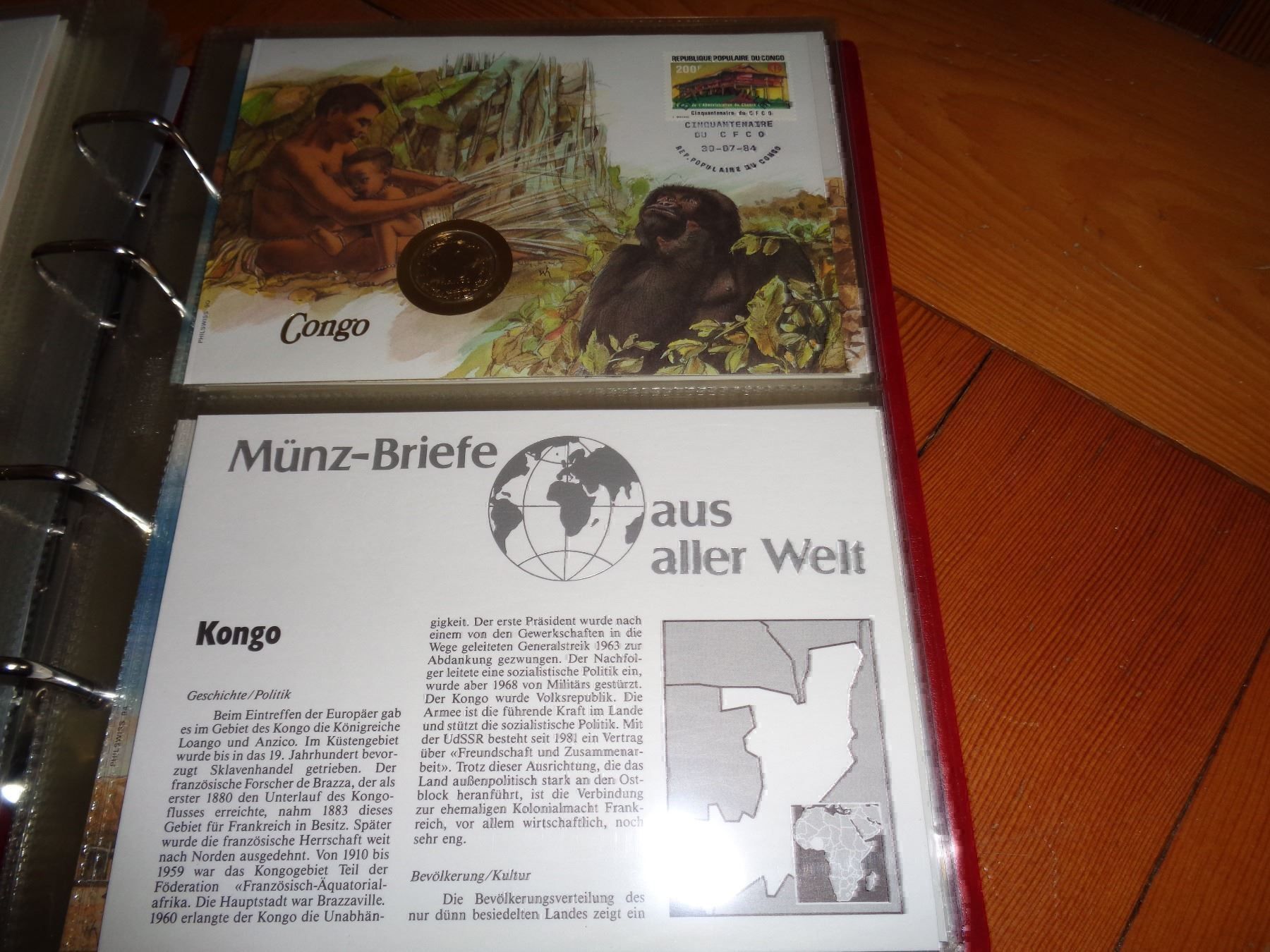 Tutti le monete: Münzbrief Kongo – Usato da Olten venduto da Disc-Verkauf