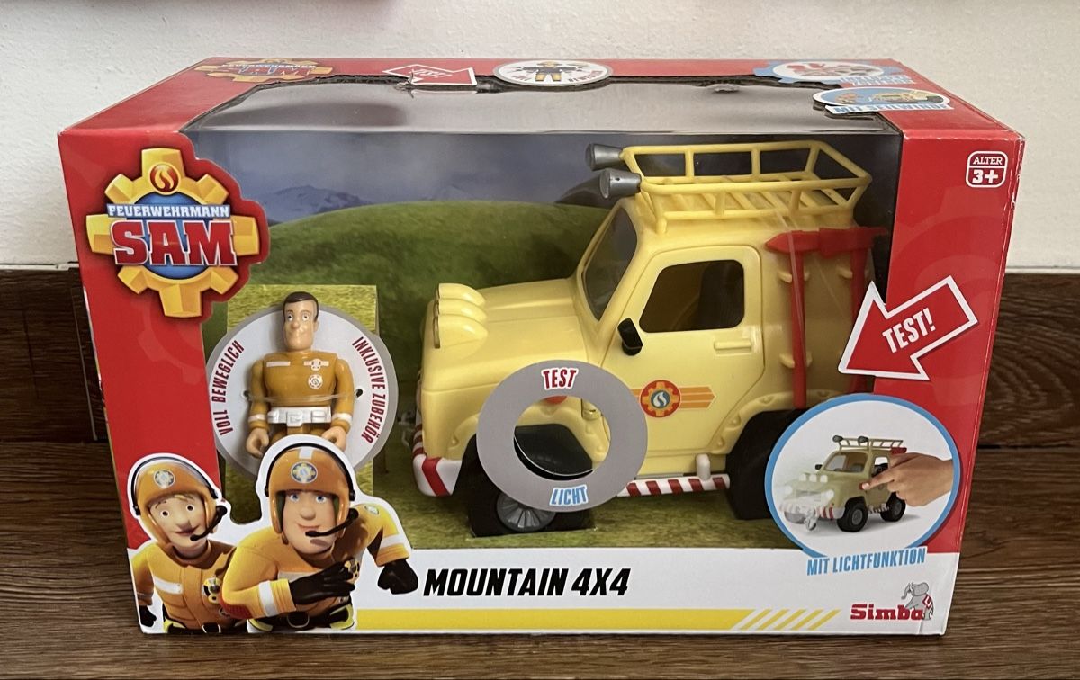Giocattoli: Simba - Feuerwehrmann SAM - Mountain 4x4 – Nuovo e nell'imballaggio originale da Suhr venduto da Alimary