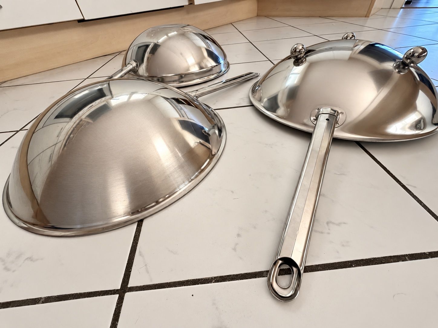 Demeyere Padelle: 3 Woks – Usato da Hombrechtikon venduto da Bufi_1986 1