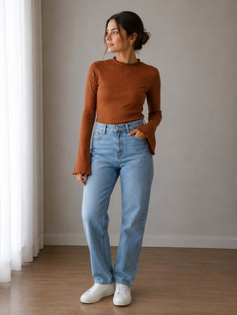 EVEN & ODD LANGARMSHIRT XS