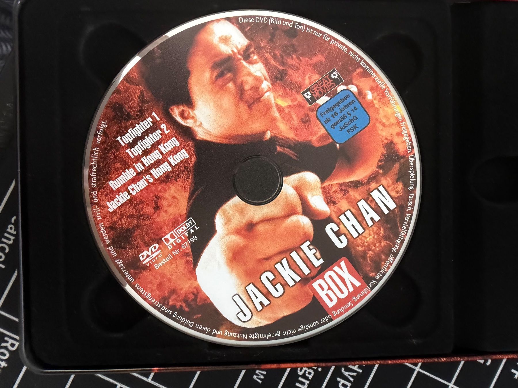 Tous les DVDs: JACKIE CHAN – D'occasion à Zürich par Gouda1974
