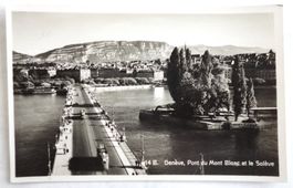 Genève, Pont du Mont-Blanc et le Salève