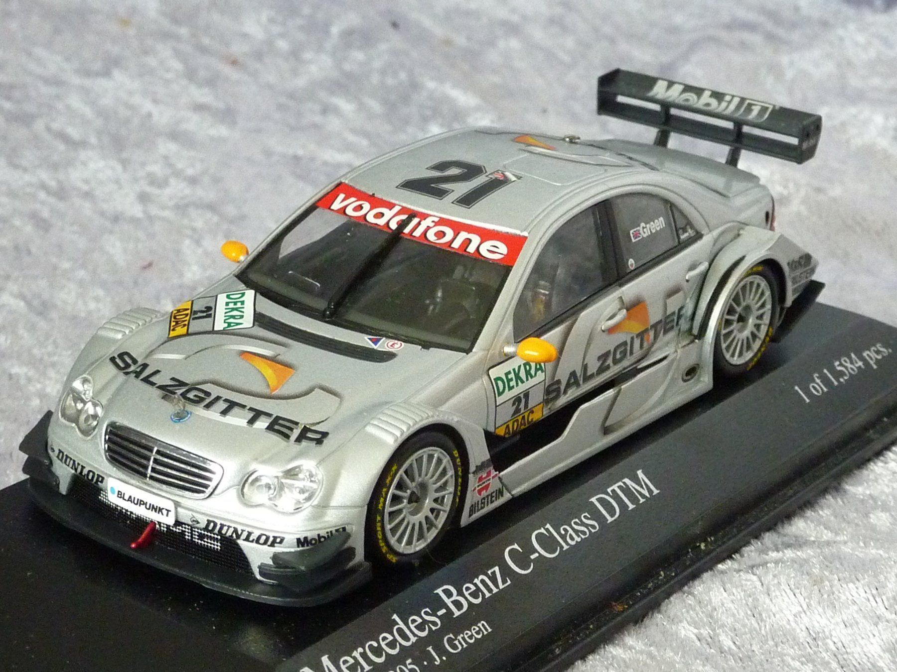 Minichamps Modellini d'auto: Mercedes C-Class DTM 2005  1:43 – Nuovo e nell'imballaggio originale da Dürrenäsch venduto da modellautos4you 1