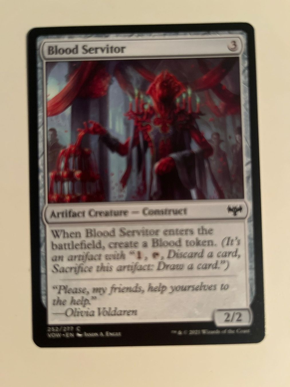 Magic The Gathering Cartes à collectionner: 1 x Blood Servitor - Magic: The Gathering - MtG – D'occasion à Kriens par Shadi1980