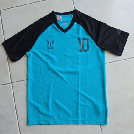 Lässiges Messi Adidas Fussballtrikot, Gr. 164, Top Zustand!