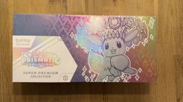 Prismatic Evolutions Super-Premium Box - EN ab 1.-
