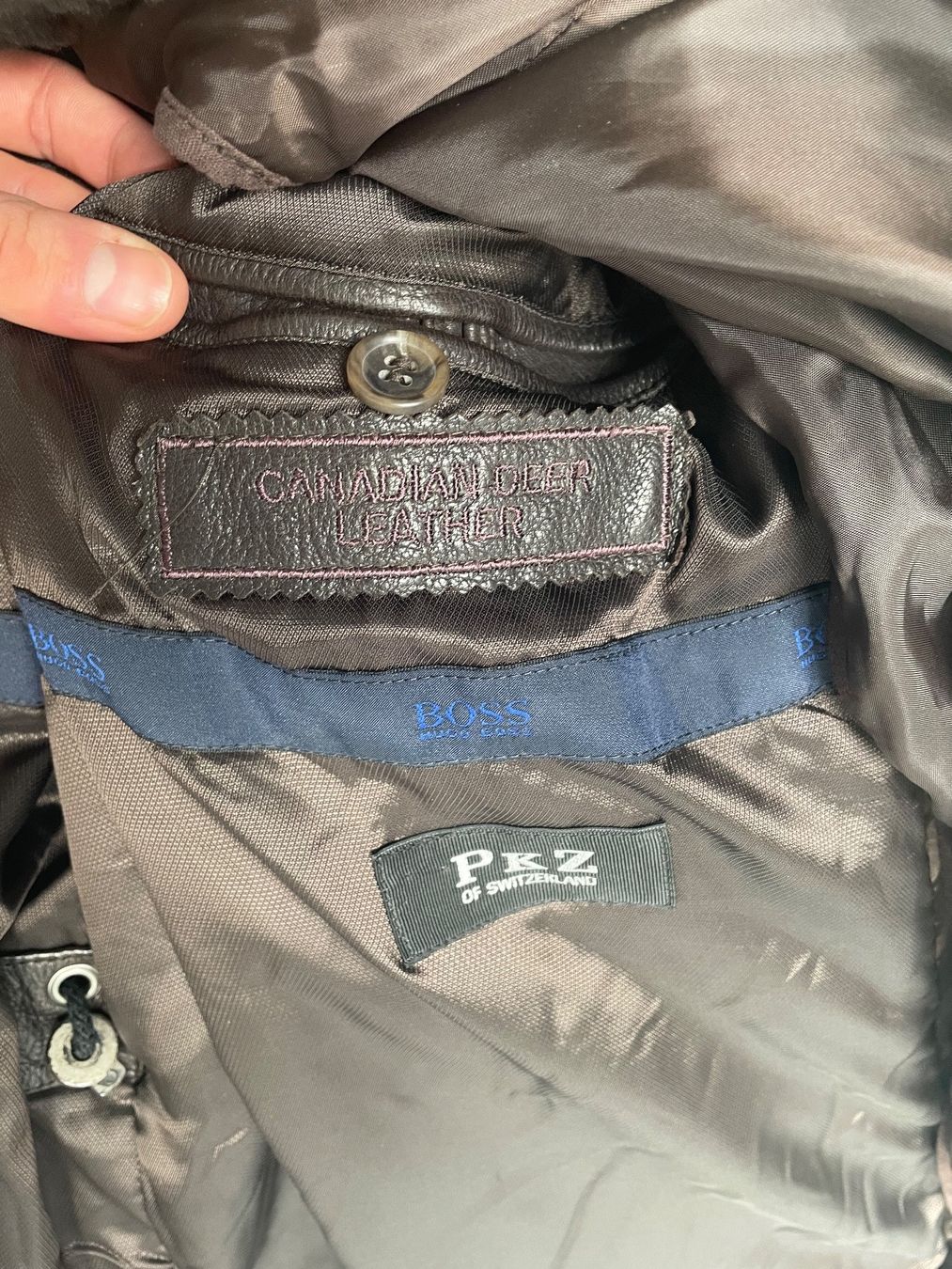 Hugo Boss Cappotti: Hugo Boss Ledermantel – Usato da Dielsdorf venduto da Anthony111 6