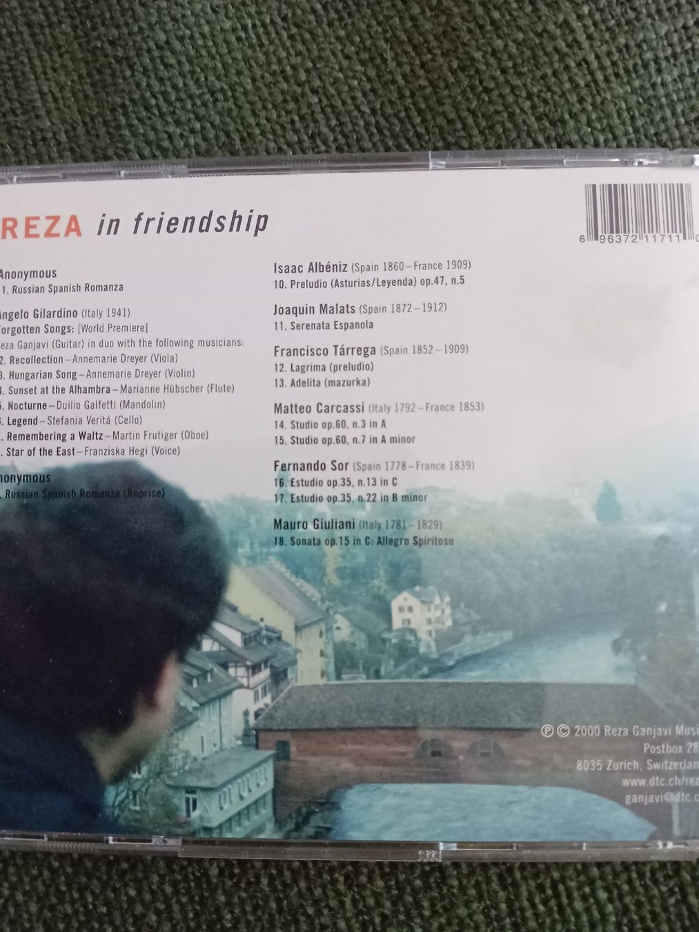 CD: CD Reza in Friendship – Usato da Witterswil venduto da hele04 1