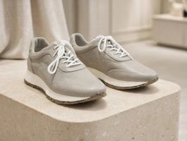 Sneaker Salamander Unisex Leder grau, Grösse 41 neuwertig.