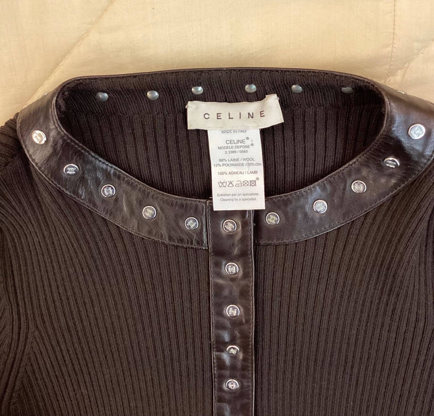 Celine Giacche: Céline elegante Strickjacke Grösse M – Usato da Samedan venduto da sylvierosa 4