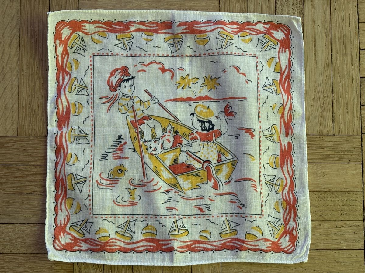 Sonstige Kleidung & Accessoires: Vintage Stofftaschentuch – Gebraucht aus Wettingen von _Nordliechtli_