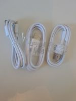 3 × USB A Mikro Ladekabel