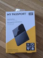 Neue WD My Passport 4TB externe Festplatte