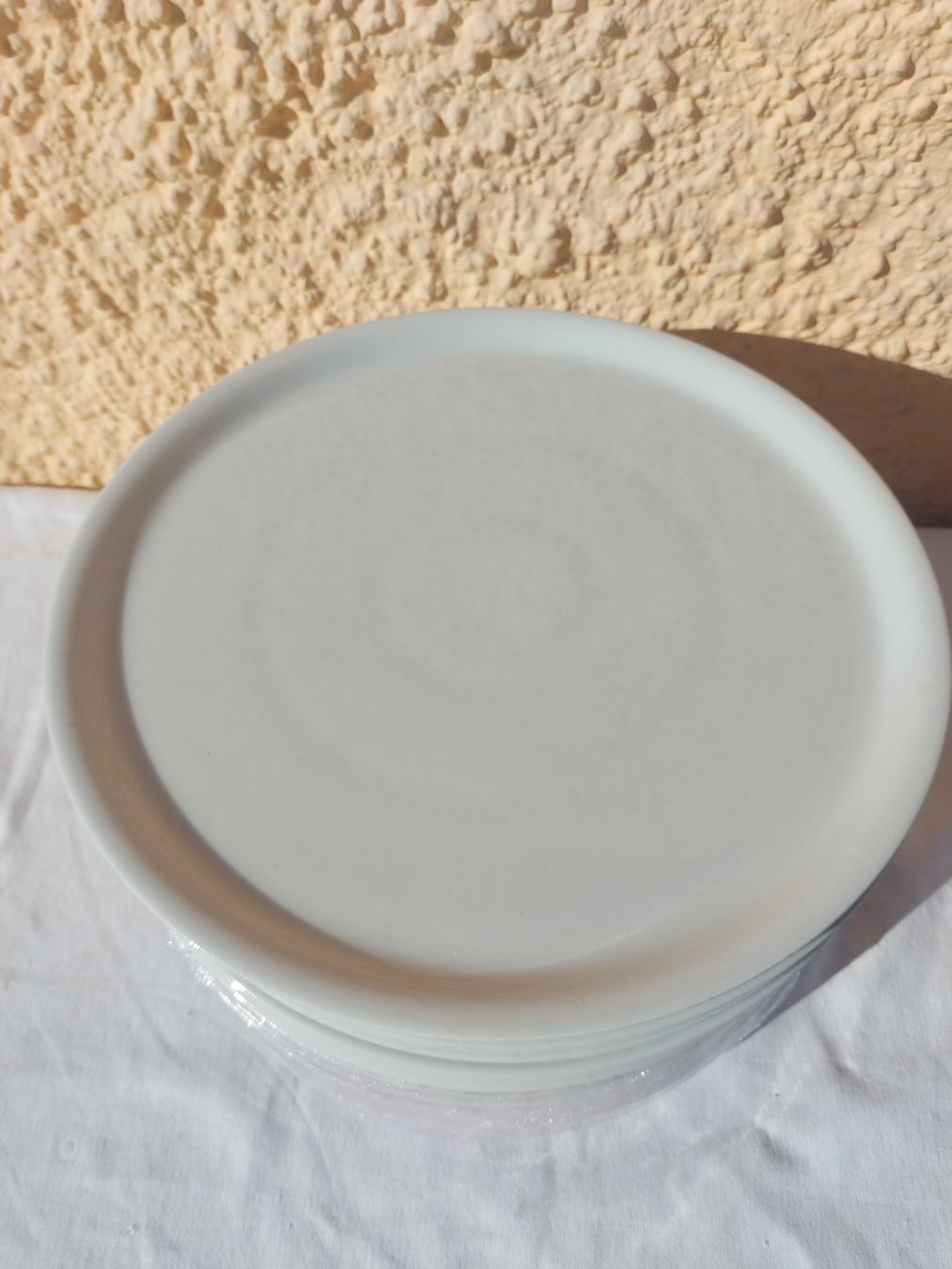 Piatti: Pizzateller ; 34cm Teller, Essteller,  21 Stk, Weiss – Nuovo e nell'imballaggio originale da Rheinau venduto da profitronic.shop 1