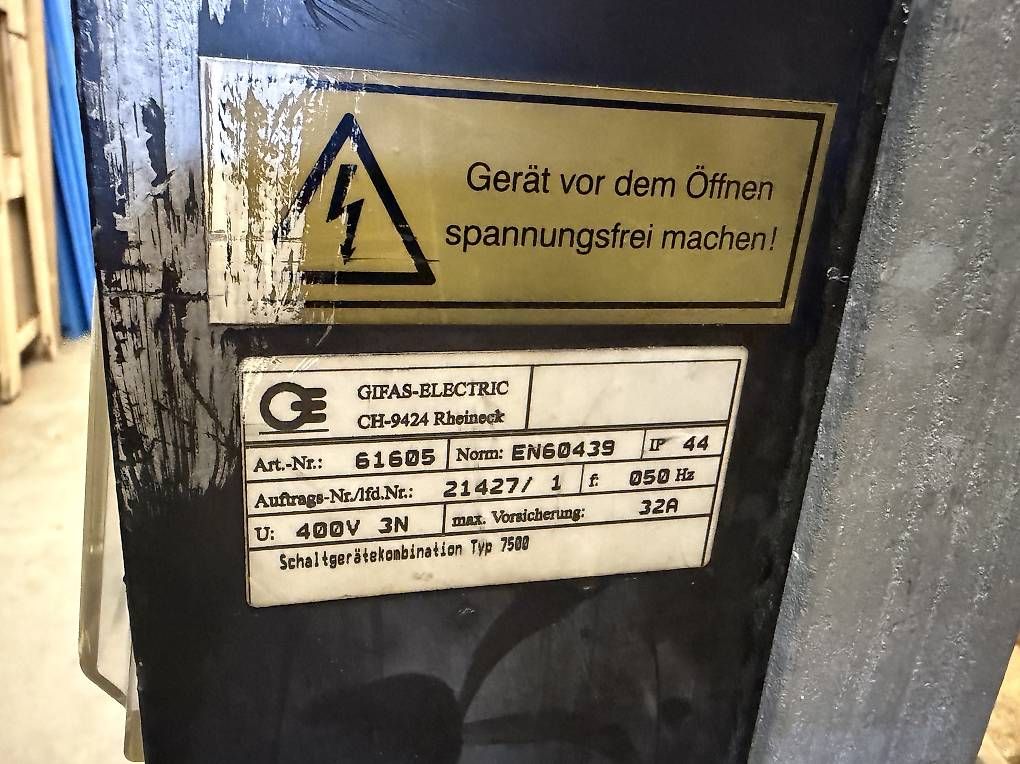 GIFAS Elettrotecnica: GIFAS Baustromverteiler 32A inkl Ständer – Usato da Necker venduto da liq24 2
