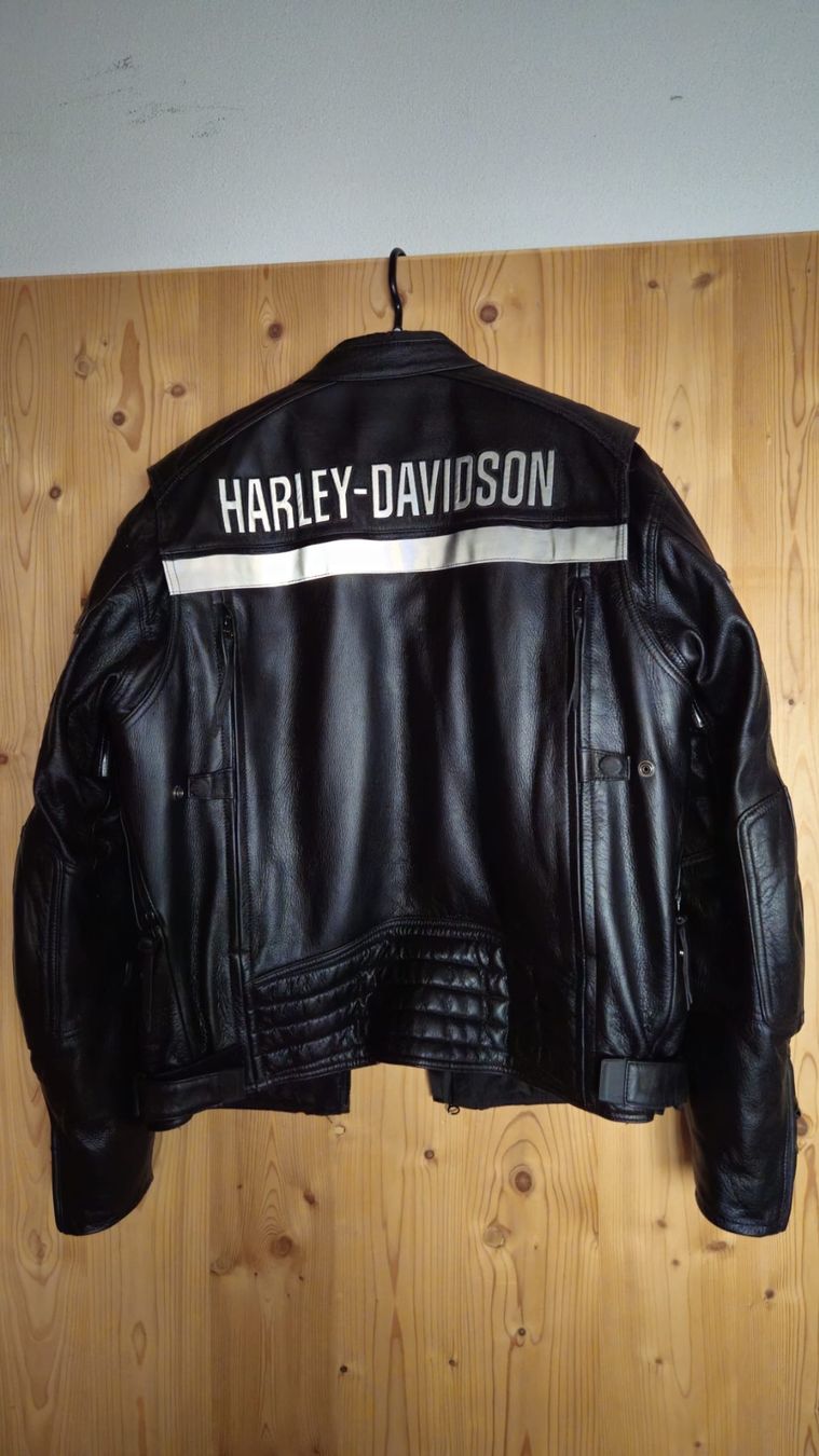 Harley-Davidson Giacche: Harley-Davidson Lederjacke – Nuovo (secondo la descrizione) da Hüntwangen venduto da geo_7lg8 1