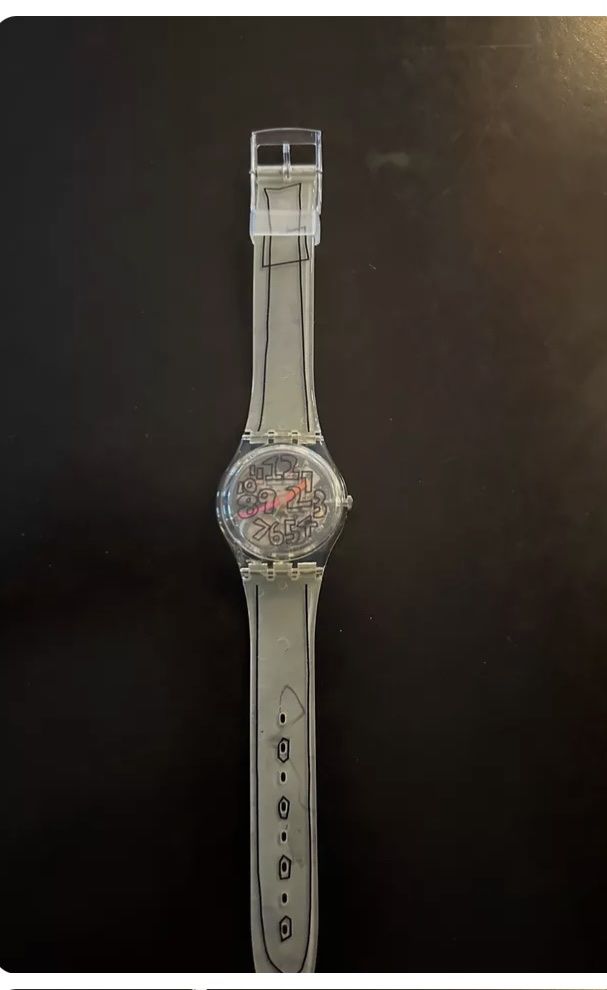 Swatch Uhren: Swatch Collectors Scrabble 1993 - Raro! – Neu und originalverpackt aus Lugano von Edera49 1