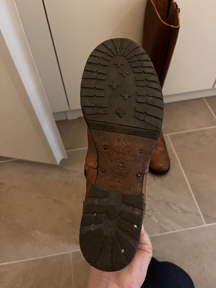Damenschuhe: Braune Lederstiefel, grösse 38 – Neu (gemäss Beschreibung) aus Erlenbach ZH von montecristo2 1