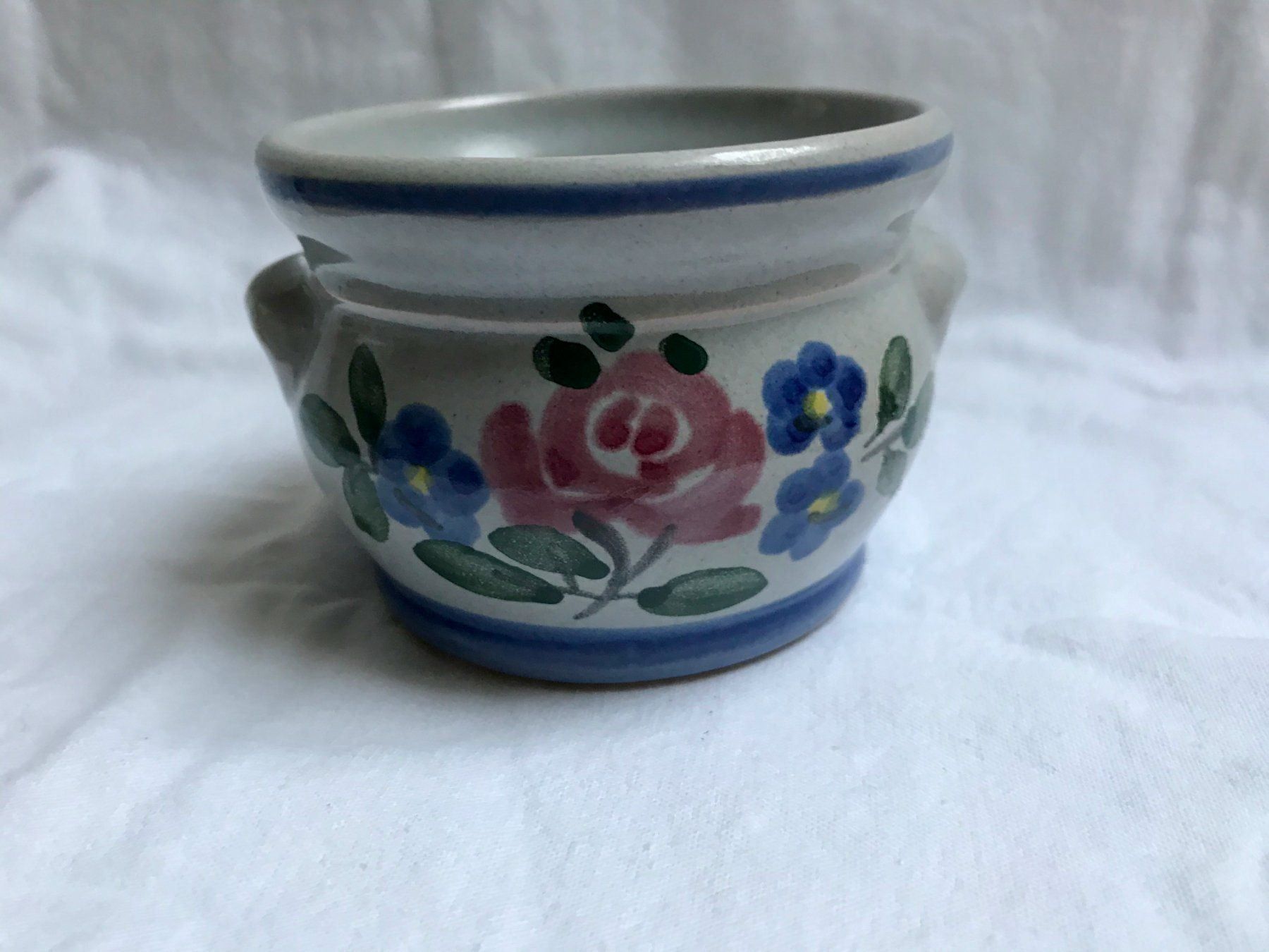 Pentole: 2 glasierte Töpfe mit Blumenmotiv – Nuovo (secondo la descrizione) da Basel venduto da ivan_76hoe 1