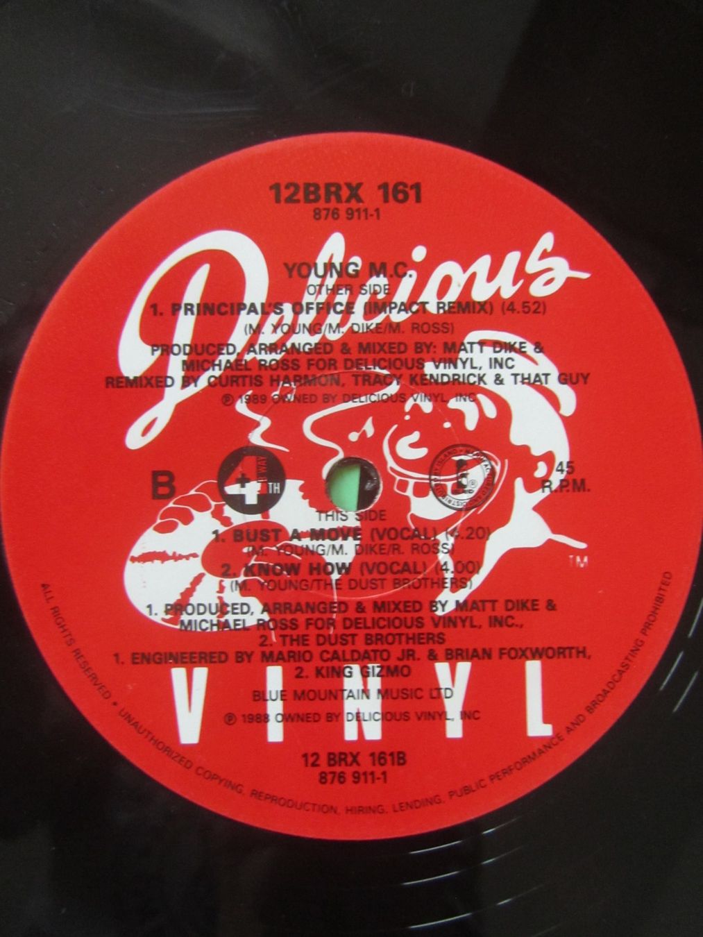 Dischi in vinile: Young M.C. - Principal's Office - Vinyl Single - 1989 – Usato da Seengen venduto da mikelele 3