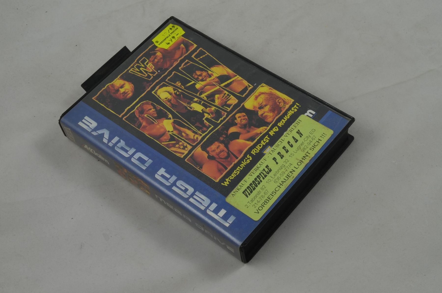 Spiele: WWF Raw Sega Mega Drive Spiel CB – Gebraucht aus Buchs AG von SellAndBuyX 3