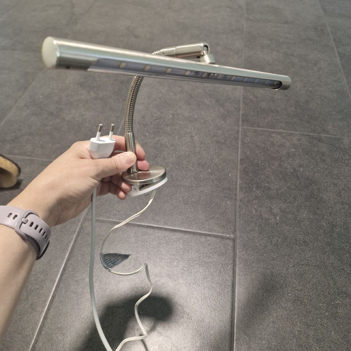 Lampade: LED Klemmleuchte mit Schalter – Usato da Forch venduto da nadinepalermo 1