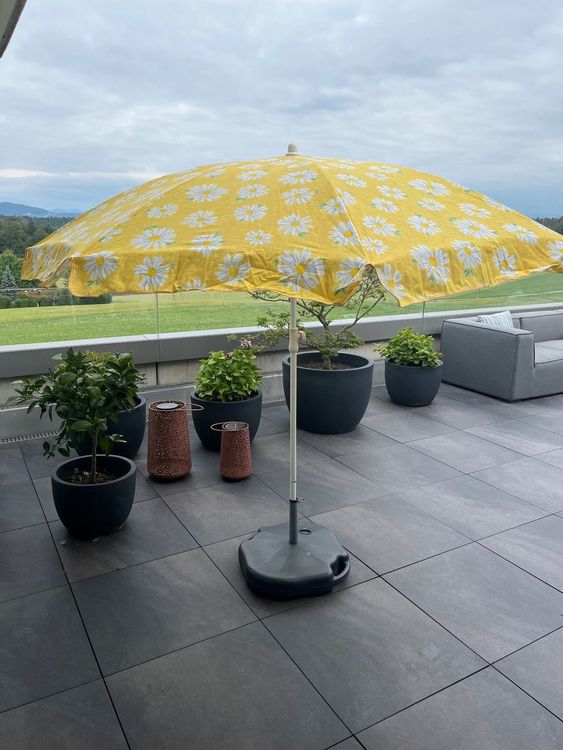 Sonnenschirm mit Fuss Kaufen auf Ricardo