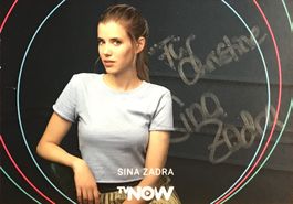Sina Zadra Autogramm signiert Foto 10x15cm
