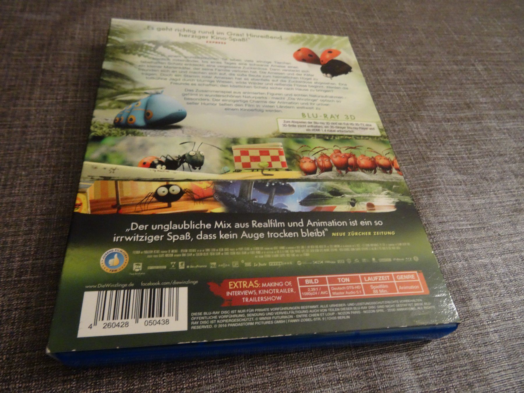 Alle DVDs: Die Winzlinge Operation Zuckerdose Blu-ray 3D – Gebraucht aus Olten von Disc-Verkauf 1