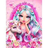 Puzzle Mosaik 5D Leinwand Diamant 20 cm x 30 cm