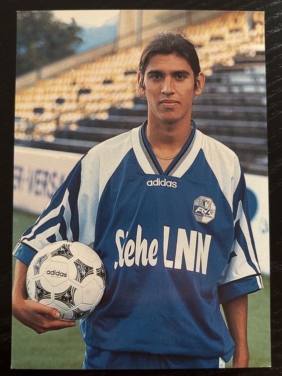FC Luzern Legende Ivan Knez Autogrammkarte - Rarität für Sam (Gebraucht ...