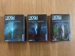 3x KOSMOS EXIT – Das Spiel – neu & originalverpackt