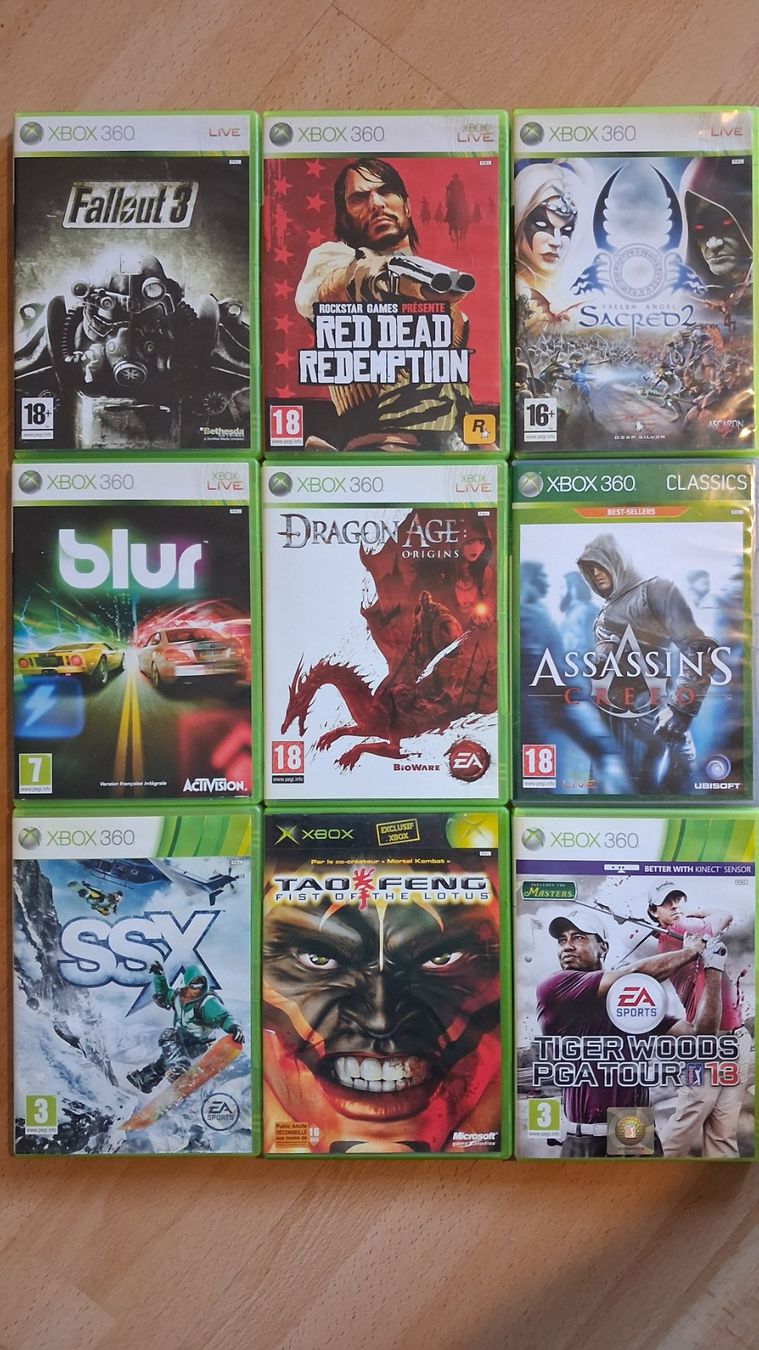 Microsoft Spiele: 9 jeux XBox – Gebraucht aus Fribourg von mar_wd7v