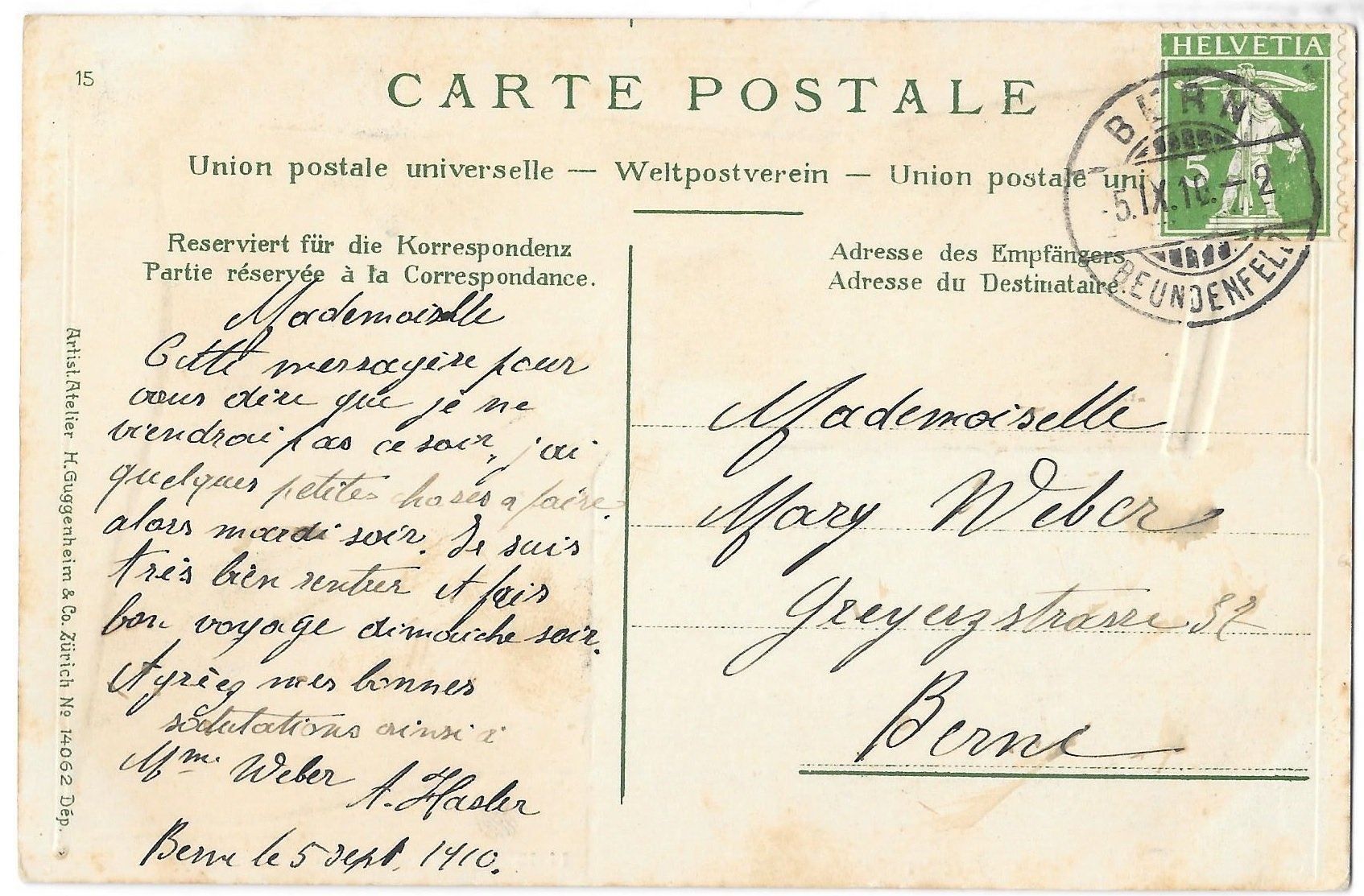 Cartes postales: Aarau mit Kantonswappen Prägekarte – D'occasion à Olten par clotaldi 1