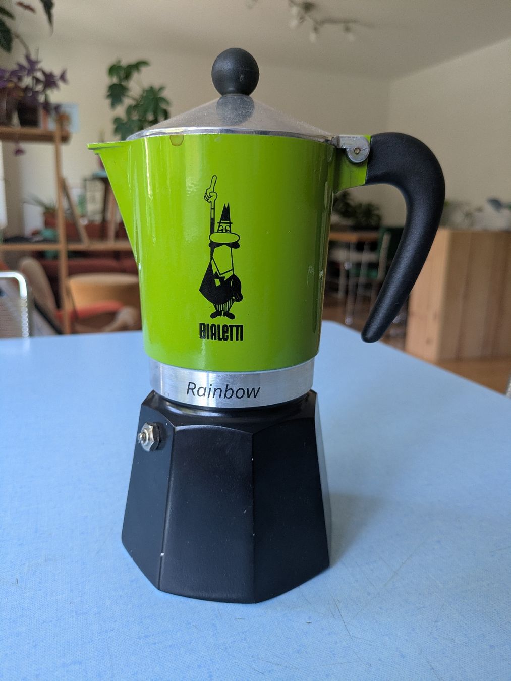 Bialetti Macchine per caffè & Macchine per espresso: Bialetti Rainbow - grün/schwarz 4 Tassen – Usato da Zürich venduto da gab_57qm