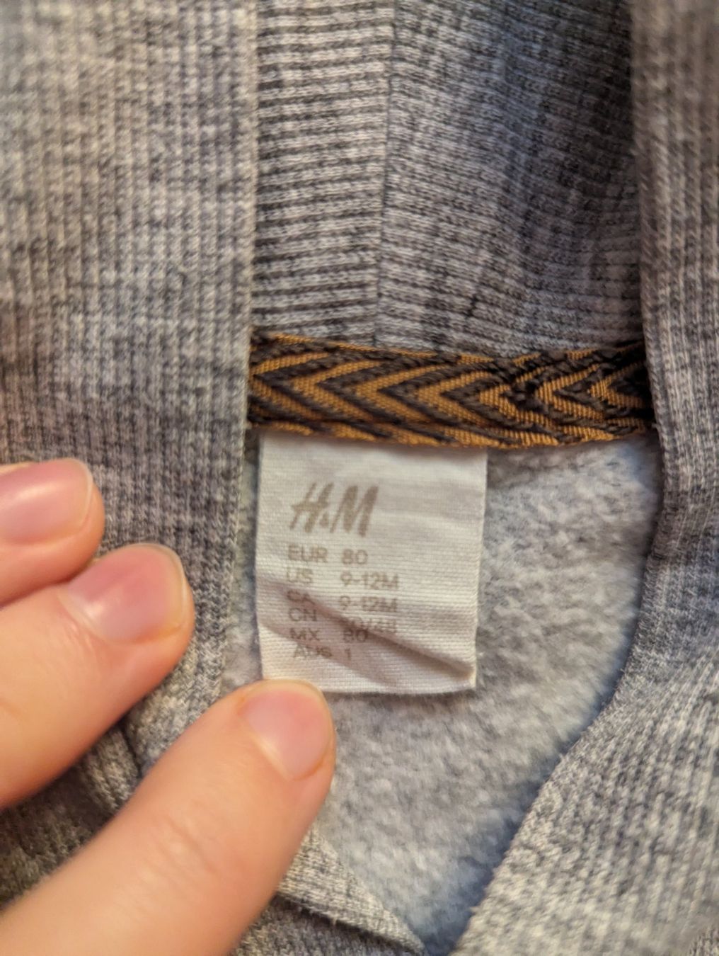 H&M Giacche & Cappotti: H&M Baby Jacke Gr. 80 Grau – Usato da JONA venduto da gin_yl55 1