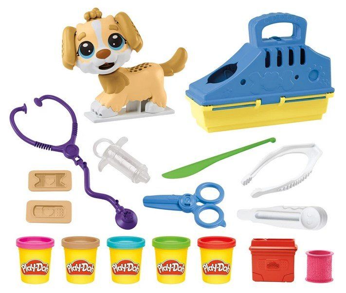 Play-Doh Spielzeuge: Play-Doh Tierarzt 5 Dosen Knete – Neu und originalverpackt aus Oensingen von Liquidations-Shop 1